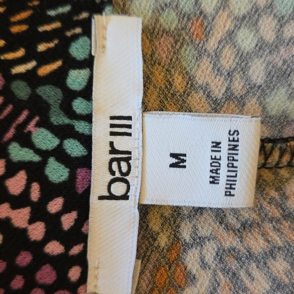 Bar III Wrap Tie Front Long Sleeve Dress - Picture 5 of 5